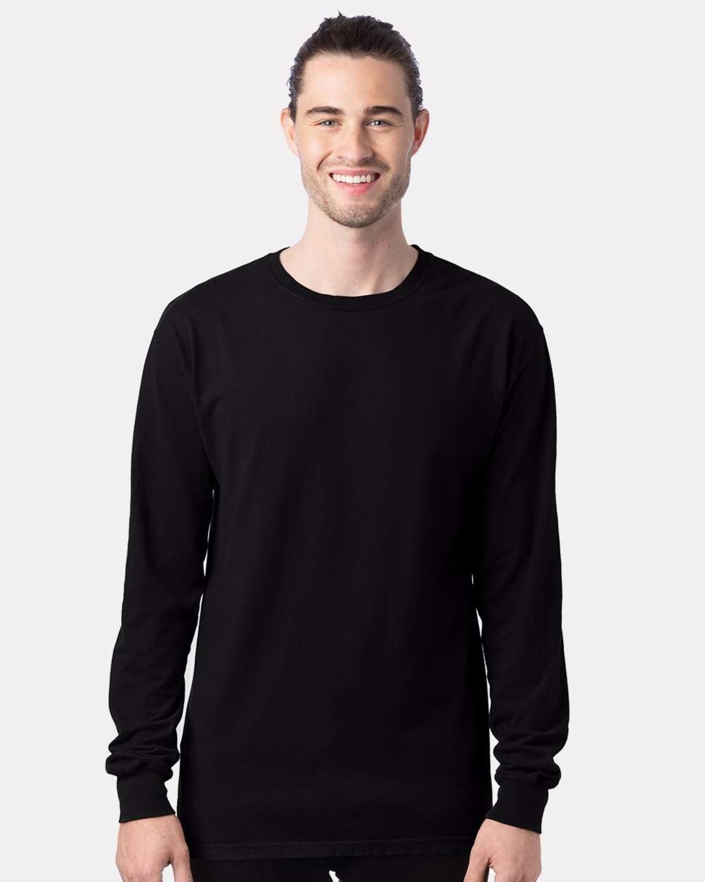 ComfortWash by Hanes Garment-Dyed Long Sleeve Crewneck T-Shirt